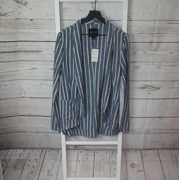 Sanctuary Jackets & Blazers - Sanctuary Medium Navy/Creme NWT Women's Blazer